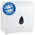 MERIDA TOP manual roll paper towel dispenser, maxi, grey window